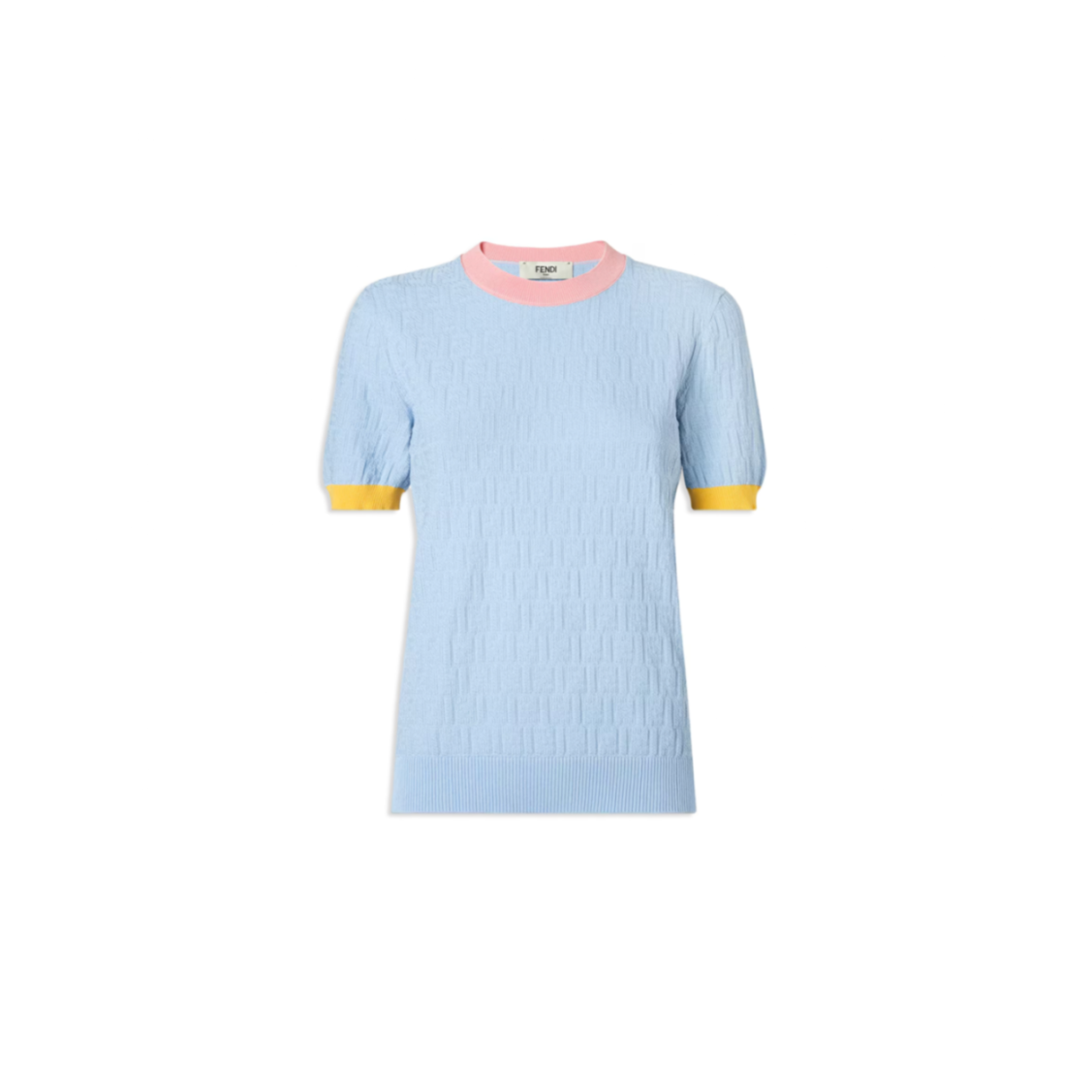 F**di jumper light blue fzxf25aw4sf1w0k